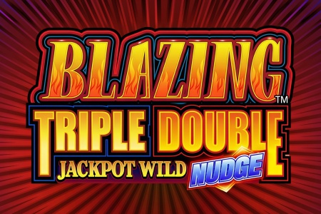 Blazing 777 Triple Double Jackpot Wild Nudge